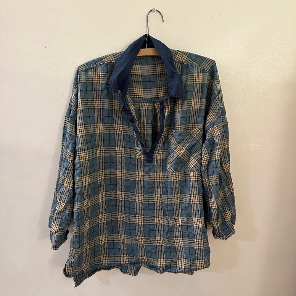 Free people plaid shirt
